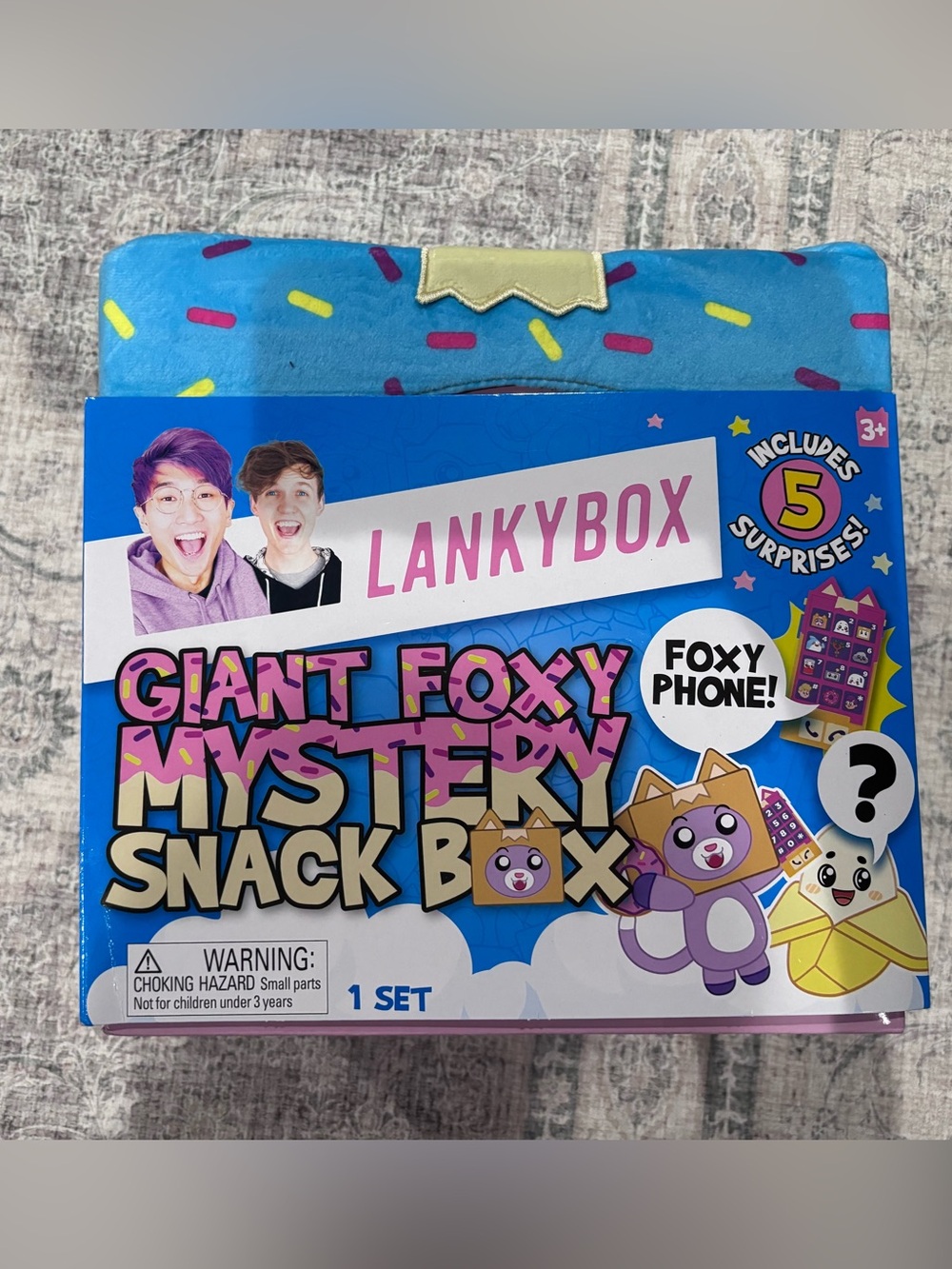 Lankybox Giant Foxy Mystery Snack Box - sealed brand new